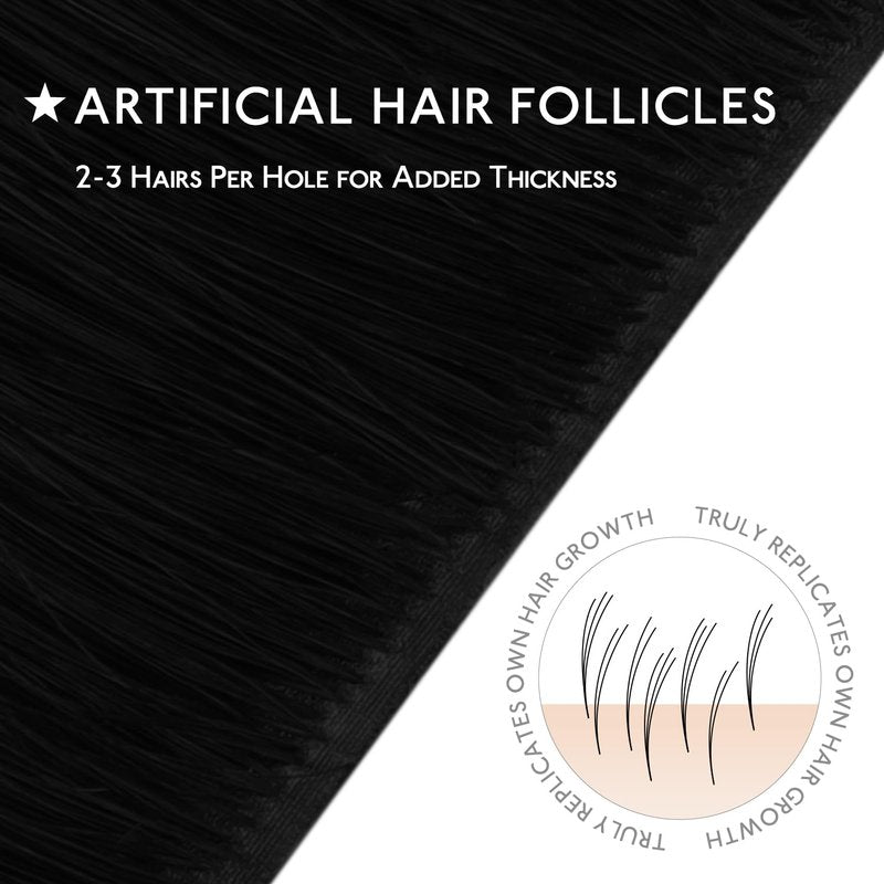 WENNALIFE Invisi Edge Tape in Hair Extensions Human Hair, 22 Inch 30g 10pcs Jet Black Invisible Luxury Remy Hair Extensions Natural Seamless Injected Tape Ins Straight Extensiones De Cabello Humano
