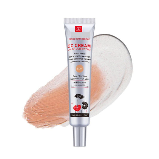 Color Correcting CC Cream, Full-Coverage Foundation, SPF 25, Even Skin Tone, Hydrating Cream