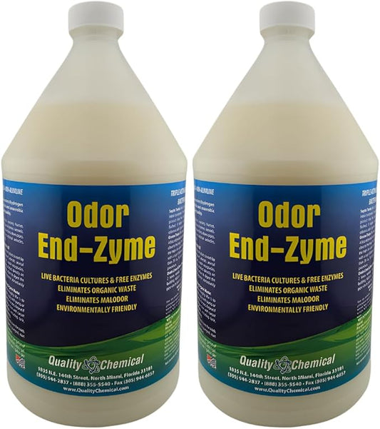 Quality Chemical Odor End-Zyme BioStain Remover and Deodorizer (2)