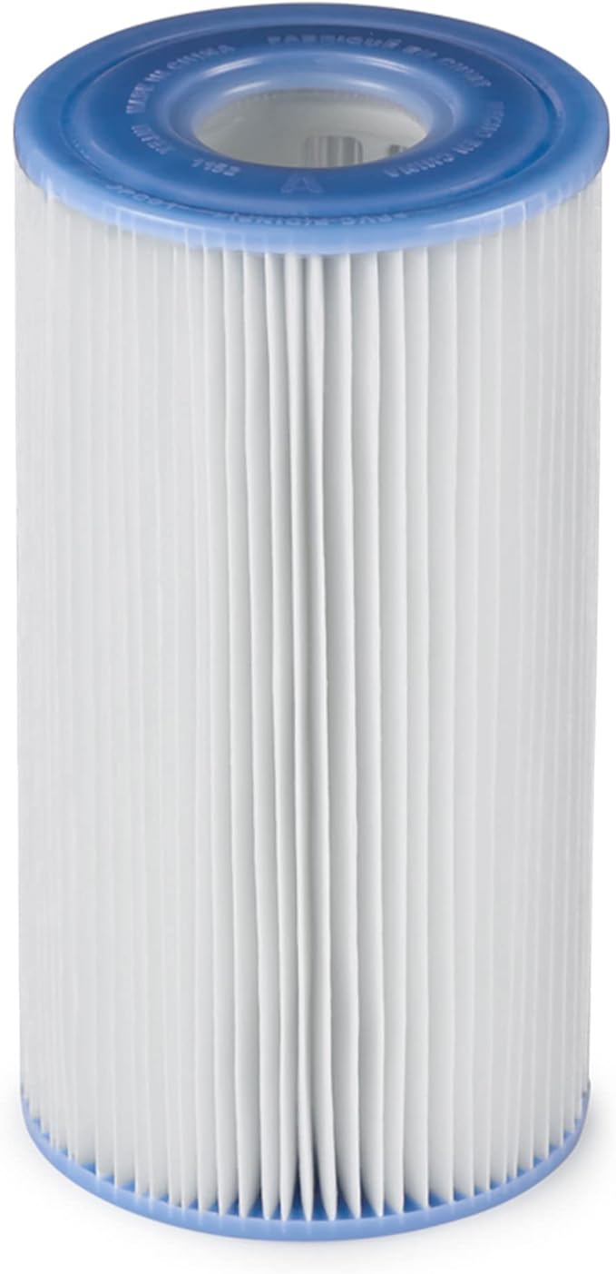 Intex 29000E Type A Pool Filter Cartridge Filter Pumps – Easy-to-Clean – Dacron Paper – Efficient Filtration – Single Pack