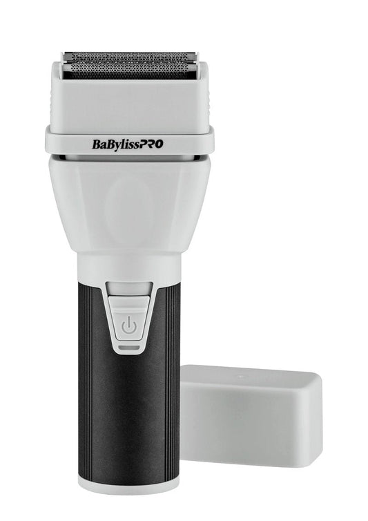 BaBylissPRO COREFX Professional Double Foil Electric Shaver for Men - Waterproof Cordless Wet/Dry Foil Razor with 9,000 RPM Motor and USB-C Charging