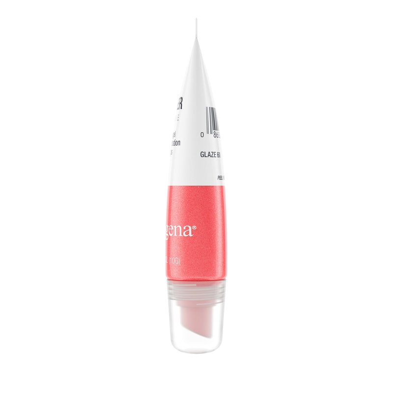 Neutrogena MoistureShine Lip Soother Gloss with SPF 20 Sun Protection, High Gloss Tinted Lip Moisturizer with Hydrating Glycerin & Soothing Cucumber for Dry Cracked Lips, Glaze 60,.35 oz