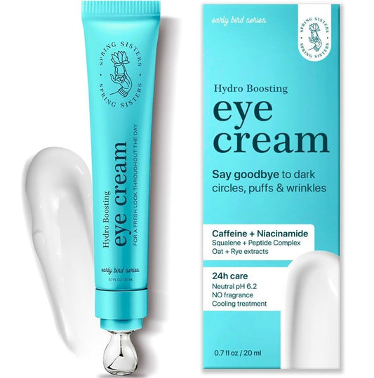 SPRING SISTERS Under Eye Cream for Dark Circles and Puffiness