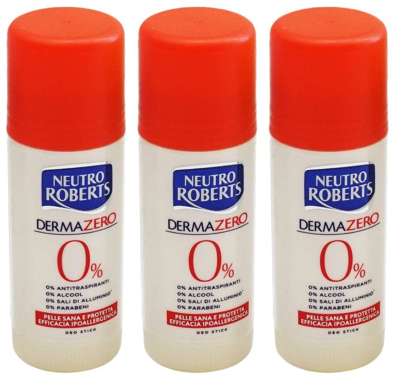 Dermazero Deodorant Stick - 1.35 Fl Oz (Pack of 3) | Long-Lasting Freshness
