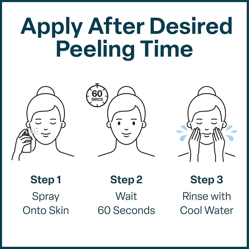 QRxLabs 70% Glycolic Acid Gel Peel & Neutralizer Set - Professional-grade skincare for acne, wrinkles, collagen boost - 1 fl oz & 2 fl oz bottles