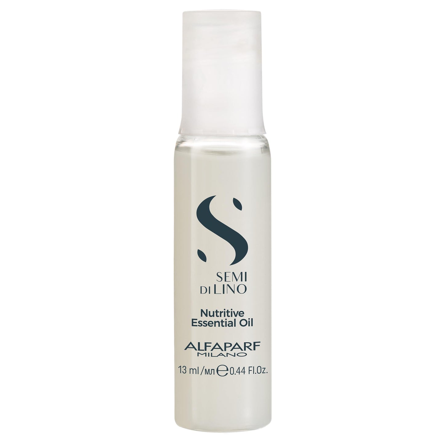 Alfaparf Milano Semi Di Lino Moisture Nutritive Essential Hair Oil for Dry Hair - Nourishes, Softens and Hydrates - Includes 6 Vials - Color Safe - Professional Salon Quality - 2.64 fl. oz.