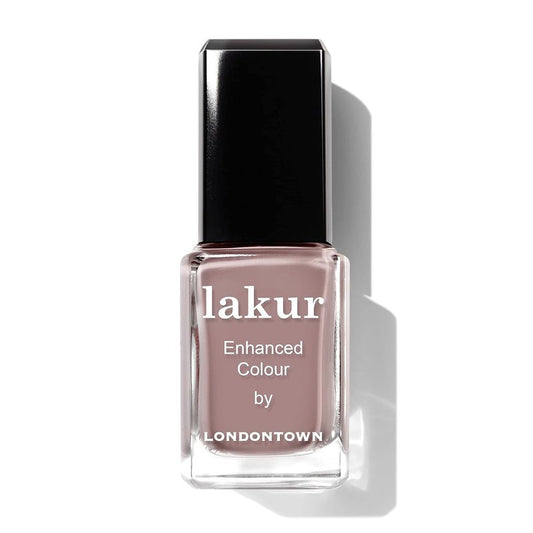 LONDONTOWN Lakur Nail Polish - Long-Lasting Nude & Brown Shades | 21+ Free Non-Toxic Vegan Formula, 0.4 Fl Oz