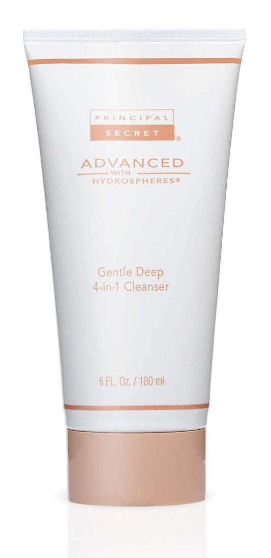 Principal Secret Advanced Gentle Deep 4-in-1 Cleanser for Women | Anti-Aging Face Wash with Vitamins A, C & E | Gentle Facial Cleanser, 6 oz