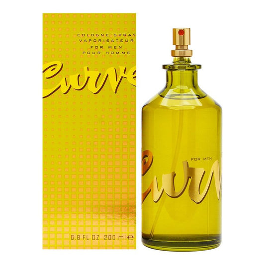 Curve Cologne Spray for Men - 6.8 Oz | Fresh & Invigorating Fragrance