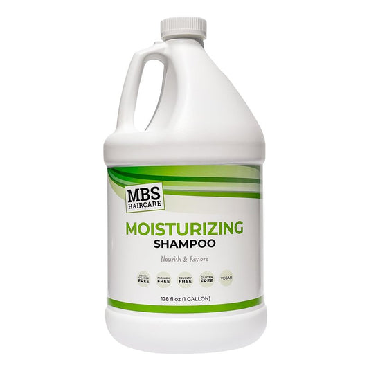 MBS Haircare Moisturizing Shampoo (1 Gal) - Sodium Chloride Free, Paraben Free, Vegan