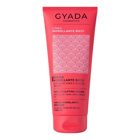 GYADA Curl Defining Cream - Styling Leave In Product for Curly And Wavy Hair with Frizz Control & Moroccan Argan Oil - Vegan & Green Formula - Cruelty Free - 6.76 fl oz