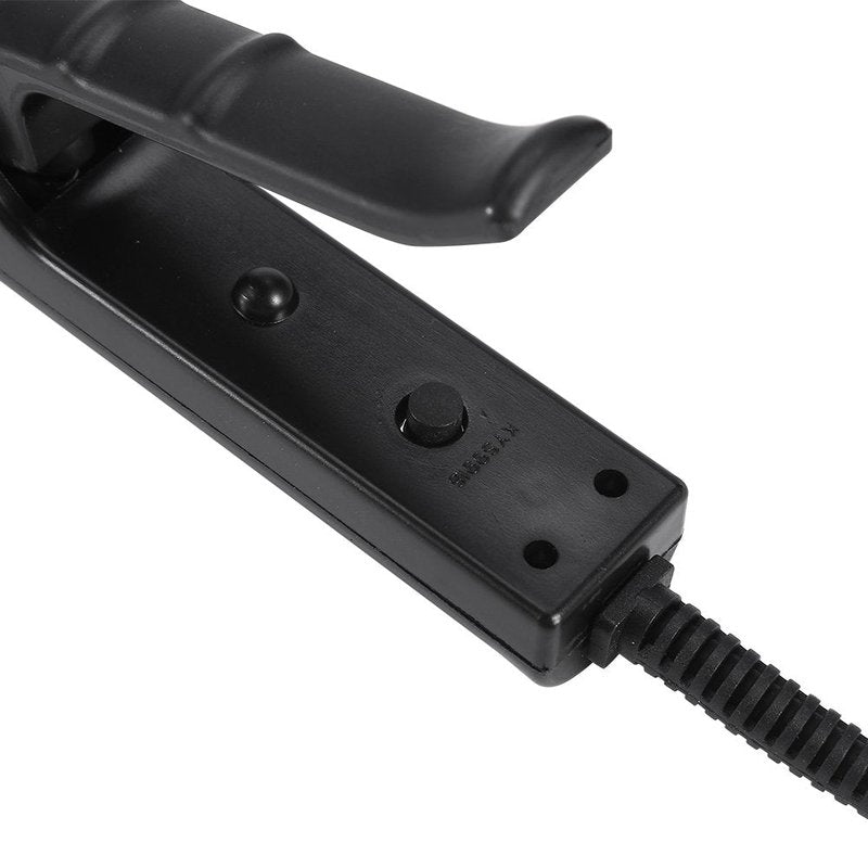 ZJchao Hair Crimper for Women, Ceramic Tourmaline Hair Crimper, 6 Teeth Corrugated, Adjustable Temperature, Clip Volumizing Crimper, Hair Styling Tool