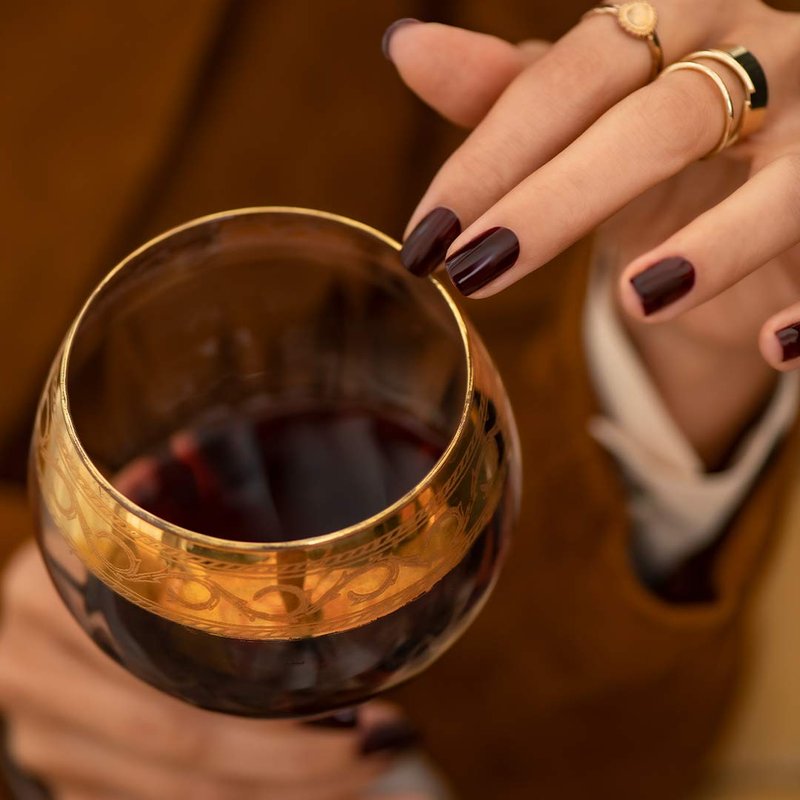 OPI GelColor, Complimentary Wine, Red Gel Nail Polish, Milan Collection, 0.5 fl oz