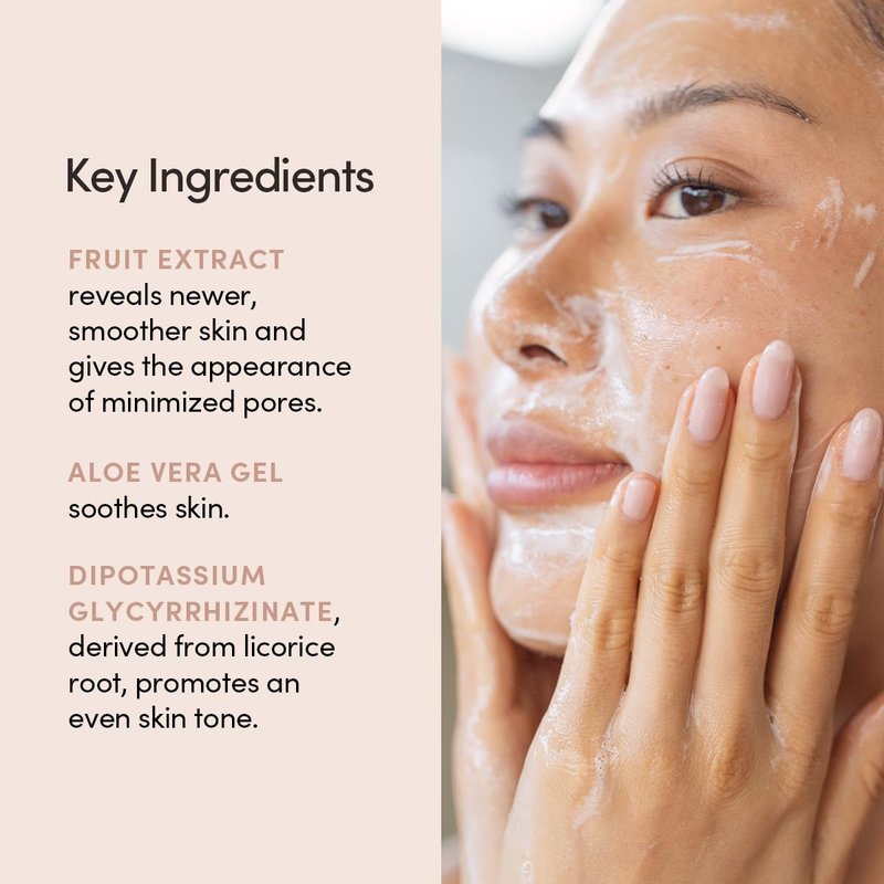 Uncommon Beauty Jelly Cleanser - Daily Gentle Face Wash and Makeup Remover with Aloe Vera Gel - All Skin Types, Vegan, Cruelty Free, Synthetic Fragrance Free, 5.07 FL OZ