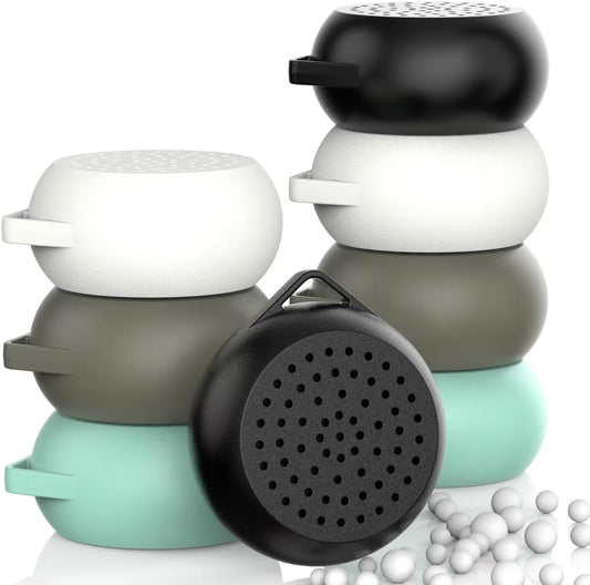 Odor Eliminator | 8 Pack Compact Fragrance-Free Fresheners for Closet, Shoes, Fridge & Pets