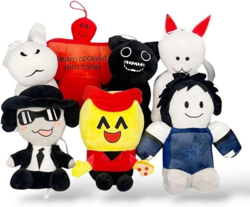 Lalaville Soft Plush Toy Set of 7 - Premium Quality Cuddly Characters for Kids' Gifts & Play