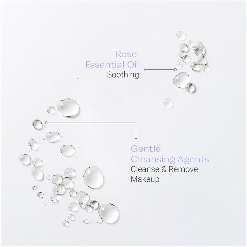 Yonka Eau Micellaire Travel Size | Micellar Water and Cleansing Makeup Remover | Gentle Face Wash with Rose and Chamomile to Remove Impurities and Hydrate | Paraben-Free | 2.53 fl oz