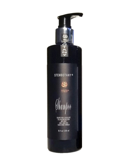 Stem Cell Shampoo for Fine and Thinning-Looking Hair — Super Glossy, Color-Safe, Natural Formula with Caffeine, Peptides, and Plant Stem Cells