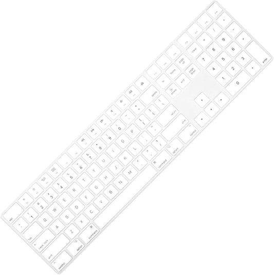 Allinside Transparent Cover for Apple iMac Magic Keyboard with Numeric Keypad MQ052LL/A A1843 US Layout