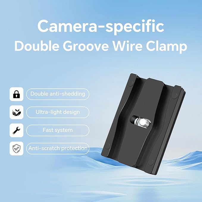 YAMCOWL Camera Cable Lock Clamp,DSLR Camera Digital USB Cable Lock Clip Clamp HDMI Protector DSLR Cable Clamp smallrig Tool