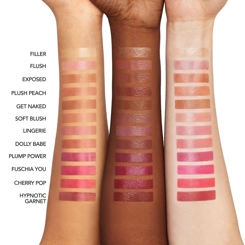 Buxom Plump Shot Peptides Lip Serum, Cherry Pop