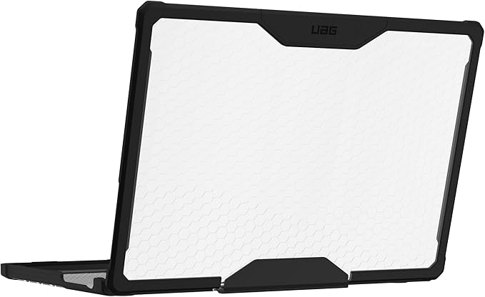 URBAN ARMOR GEAR UAG Designed for MacBook Pro 16" Case M5 2026 M4 2024 M3 2023 Pro/Max Chip Rugged Lightwieght Touch ID Military Grade Dropproof Laptop Cover, Plyo Translucent Clear Ice