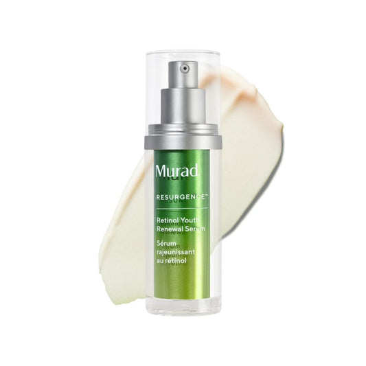 Murad Retinol Youth Renewal Serum - Rapid-Action Retinol Treatment for Face and Neck - Visibly Reduces Lines and Wrinkles, Firms and Smooths Skin, Nightly Use Formula - 0.33 Fl Oz