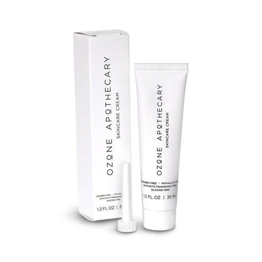 Ozone Apothecary Ozone Skin Cream | Ozone Oil Infused Absorbent Cream Skincare | Antibiotic-Free Multipurpose for Promoting Healthy Skin