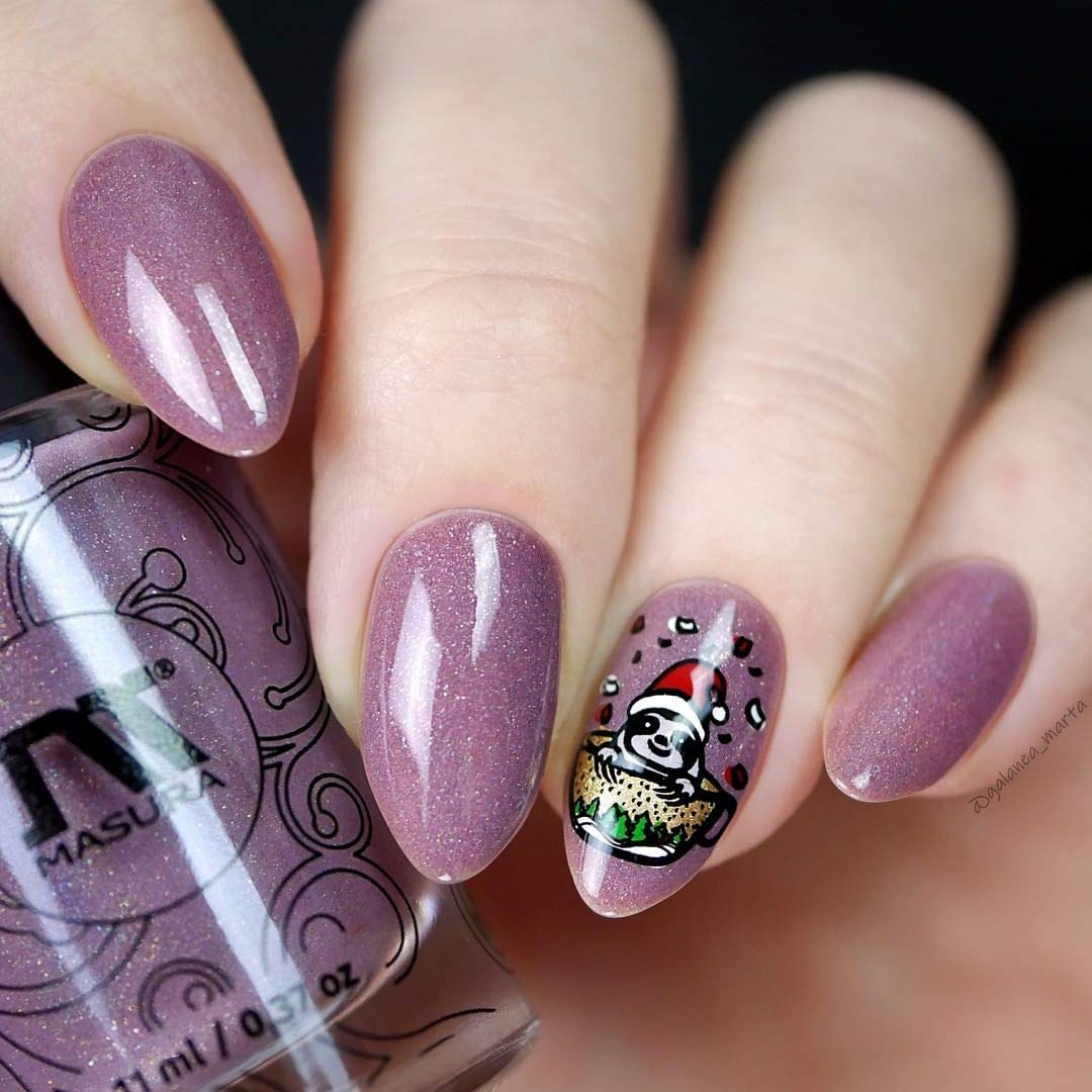 Whats Up Nails - Christmas New Year Winter Nail Stamping Plates (B049, B050) for Nail Art Design