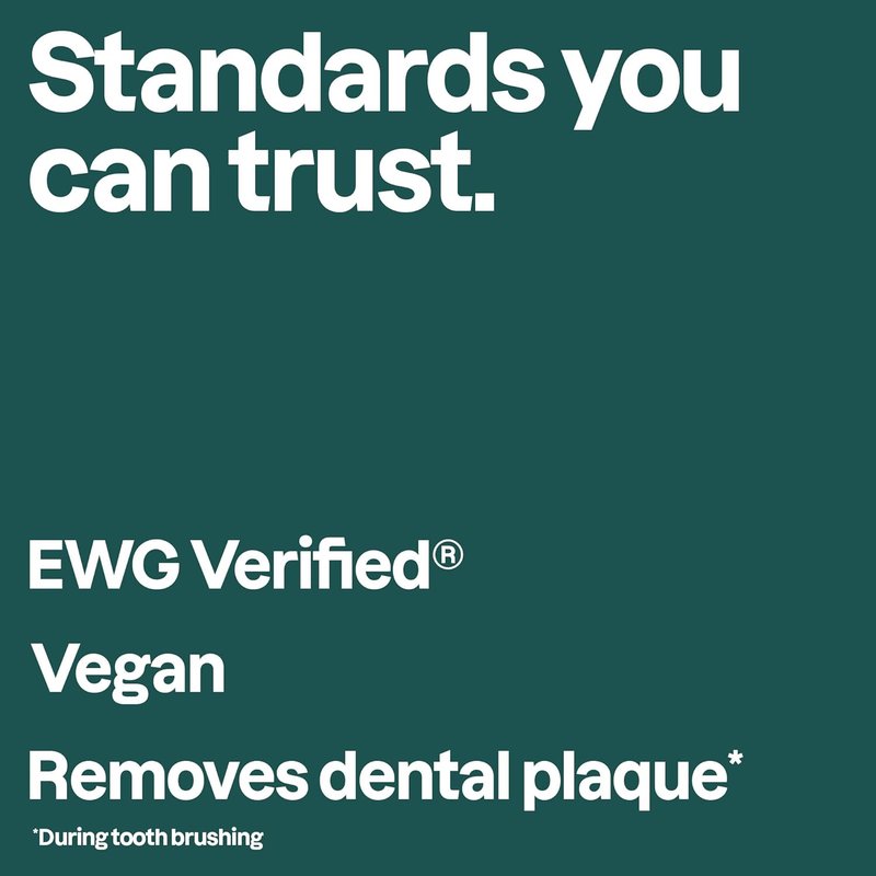 Attitude Enamel Repair Toothpaste - Fluoride & Spearmint Flavor | Vegan, EWG Verified, 4.2 Oz