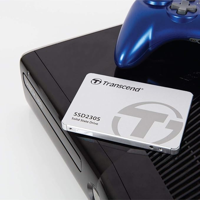 Transcend SSD230S 4TB 2.5" SATA III SSD, Up to 560MB/s, Compatible w/ PS4/Laptops/Desktops/PCs/Notebooks, Internal Solid State Drive with SLC Cache, 3D TLC NAND, LDPC ECC High-Speed SATA 6Gb/s Upgrade