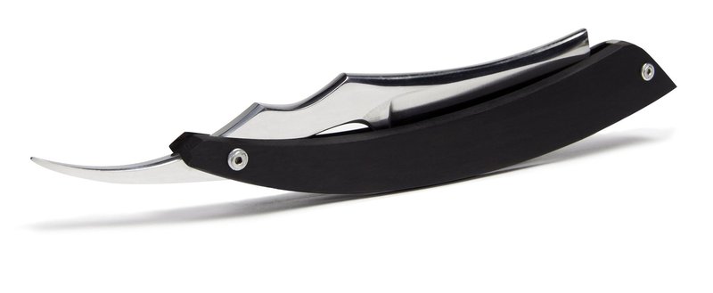 Straight Razor Shave Ready Hand Made Sharpened Vintage Wood Handle Steel Blade - Kingsland Shaving Co. - Professional Barber Approved Cut Throat Honed Straight Edge Blade Shaving Kit