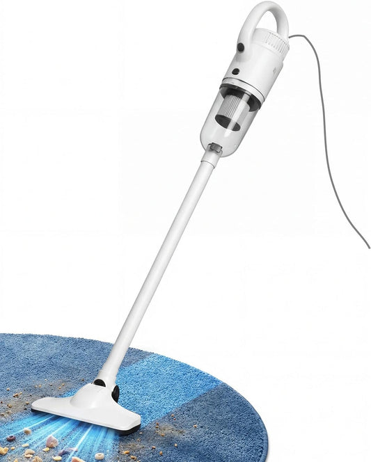 Skiennix Lightweight Corded Stick Vacuum Cleaner - 2-in-1 Handheld with HEPA Filter & 13 ft Power Cord | Ideal for Apartments & Home Cleaning