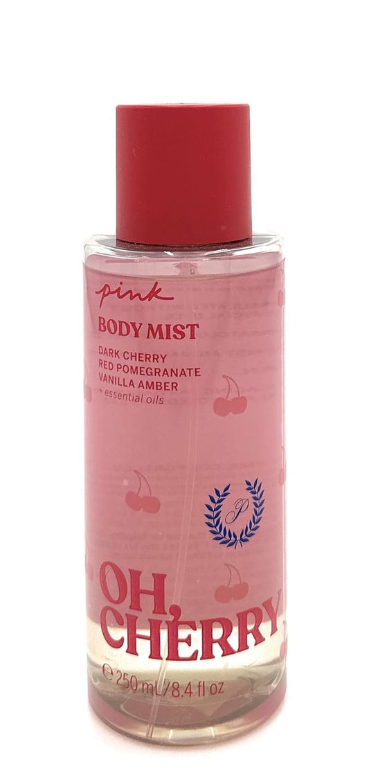 Victoria's Secret Pink Body Mist - Oh Cherry Scent | 8.4 Fl Oz Refreshing Fragrance