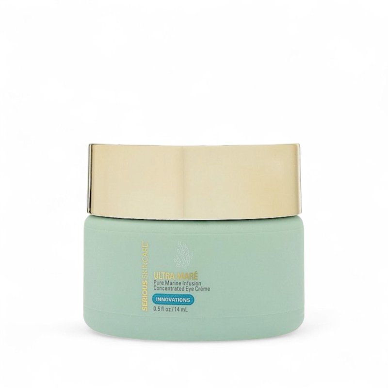 Serious Skincare - Ultra-Mare Pure Marine Infusion Revitalizing Eye Cream - Peptides - Skin Renewing - Encourages Collagen Production - Helps Reduce Wrinkle Depth - 0.5 oz
