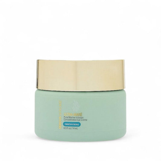 Serious Skincare - Ultra-Mare Pure Marine Infusion Revitalizing Eye Cream - Peptides - Skin Renewing - Encourages Collagen Production - Helps Reduce Wrinkle Depth - 0.5 oz