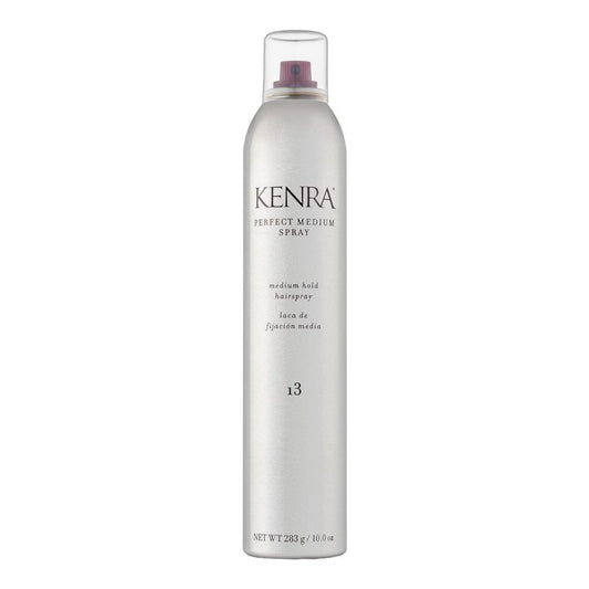 Kenra Professional Perfect Medium Spray 13 50% | Provides Styling Control Without Stiffness | Medium Hold | Fast-Drying Formulation | High Shine Finish | All Hair Types | 10 oz