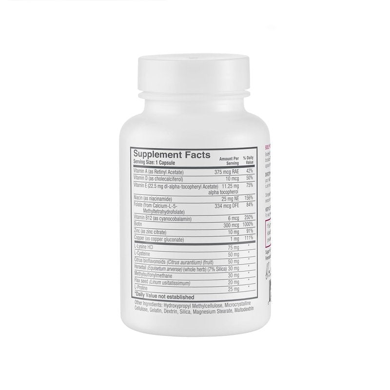 BosleyMD Women's Hair Growth Supplements - Thicker, Fuller Hair with DHT-Blocking Botanicals | 60 Capsules (2-Month Supply)