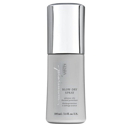Kenra Platinum Blow-Dry Spray - Time-Saving Heat Protectant for Medium to Coarse Hair | Smooths, Detangles & Eliminates Frizz