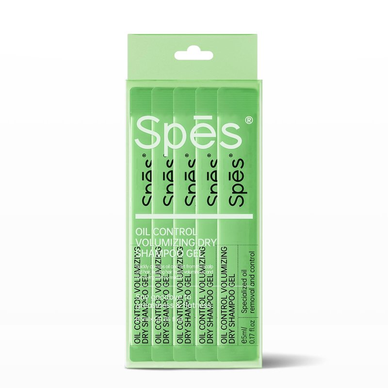 Spes Dry Shampoo Oil Control Volumizing Gel，No need to wash. Plant ingredients, 24-hour oil control,convenient to use, Improves itchy scalp, 4D hyaluronic（5mlx5, Cedar Scent）