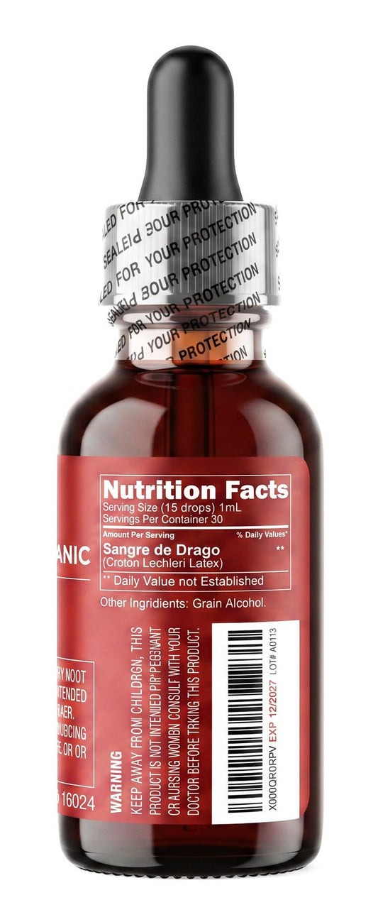 Raw Garden Dragon's Blood Original,100% Peruvian 1 Oz (2 Pack) Concentrate, Sangre De Drago, Sangre De Grado.