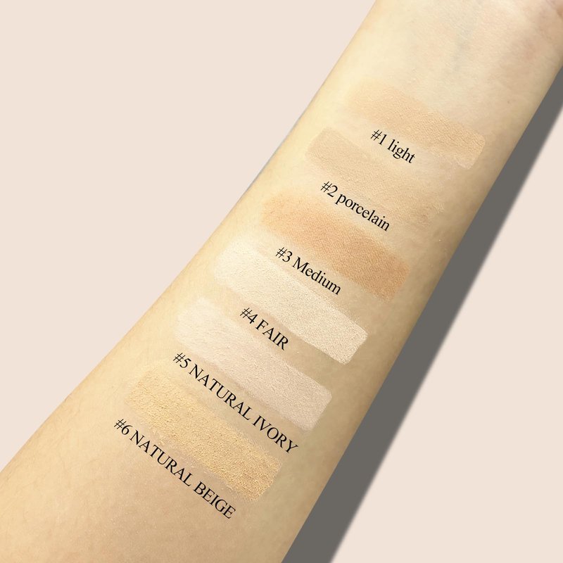 Freeorr 4-in-1 Mineral Pressed Powder, SPF 35 Powder Foundation with Concealer and Finishing, Matte Weightless Buildable Foundation, Light to Medium Coverage, 04 Fair