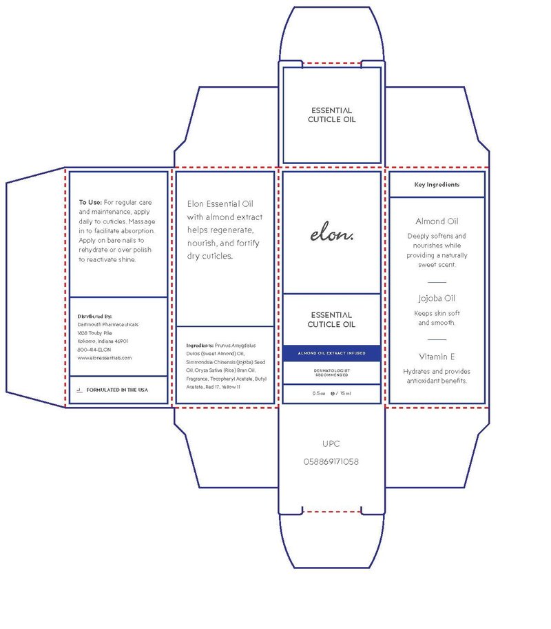 Elon Essentials Kit | Healthy Nail Conditioner & Cuticle Oil Set - Manicure Tools for Daily Strengthening & Moisturizing