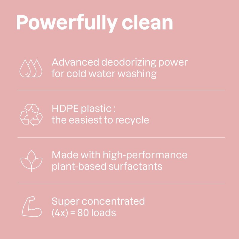 ATTITUDE Baby Laundry Detergent, Unscented HE Compatible Liquid, Extra Gentle, Concentrated, EWG Verified, Dermatologist Tested, Vegan, 80 Loads, 67.6 Fl Oz