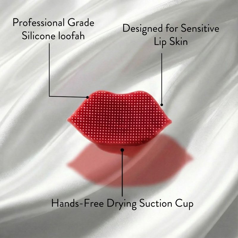Nurse Jamie | Rosé All Night Lip Mask & Exfoliating Tool - Hydrating Overnight Treatment for Soft, Smooth Lips