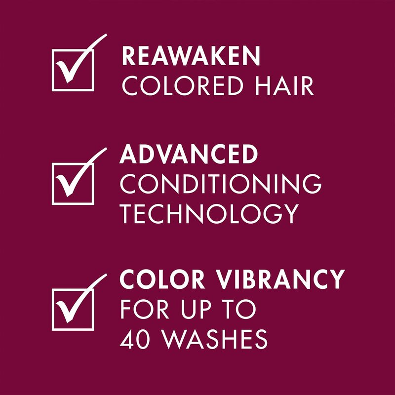Nexxus Color Assure Shampoo 2-Pack + Conditioner 2-Pack – Hair Products for Color-Treated Hair, Enhance Vibrancy up to 40 Washes, 8.5 Oz Ea