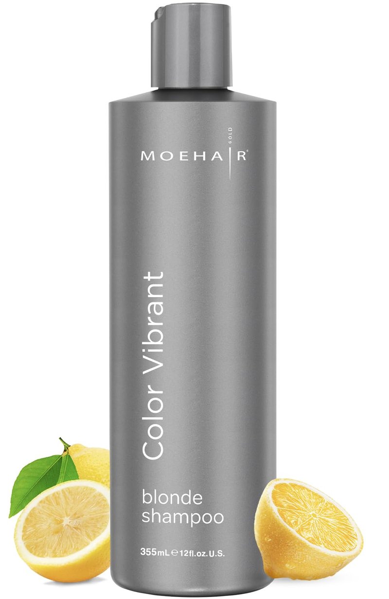 Vibrant Blonde Shampoo - Color-Protecting Purple Formula | Neutralizes Yellow Tones | 12 Fl. Oz