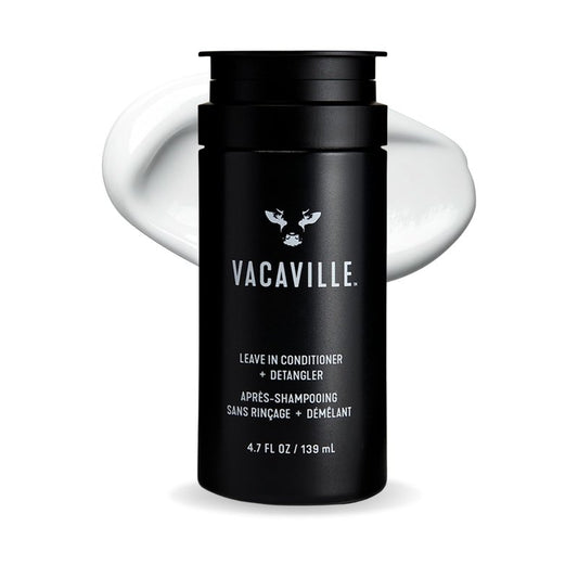 Vacaville Beauty Leave-in Conditioner Detangler for All Hair Types - Vegan, Eco-Friendly, Cruelty-Free, Gluten-free, Silicone-free, Glycol-free, Fragrance-free, Sulfate-free, Paraben-free, Full Size