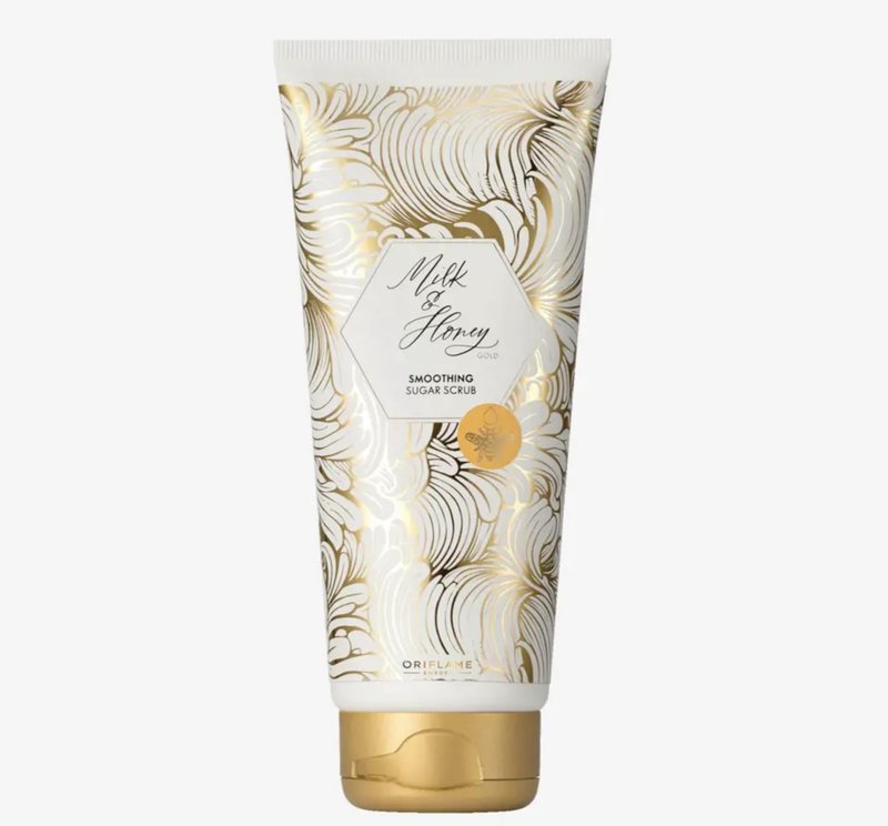 Oriflame milk and honey gold sugar scrub - 200ml - Business Buzz