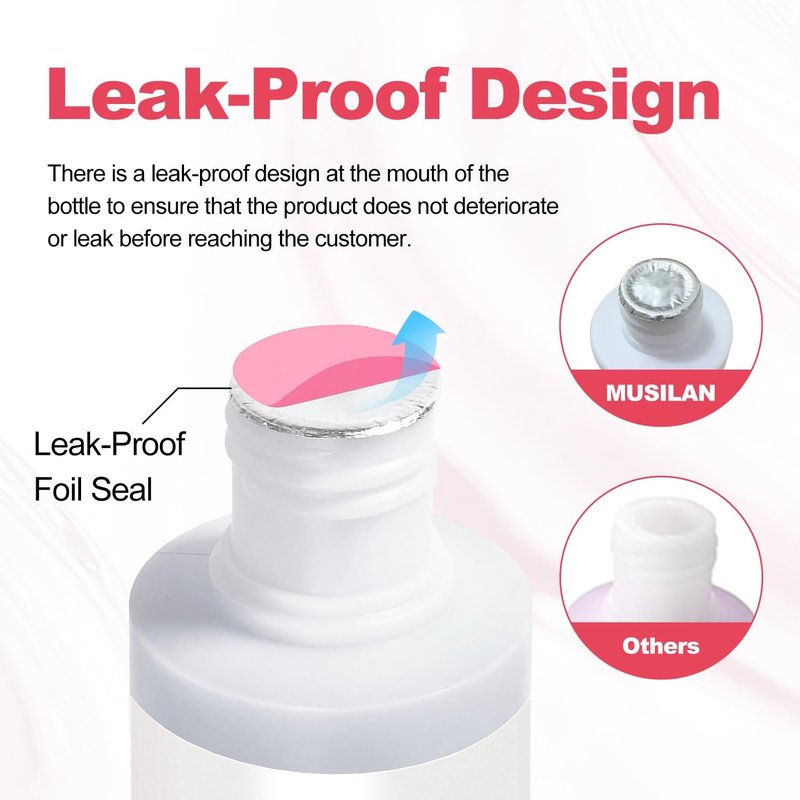 MUSILAN Monomer Acrylic Nail Liquid 150ML - Acrylic Liquid Monomer for Acrylic Powder Acrylic Nail Monomer with 3PCS Acrylic Brushes Size（8/10/14）For Acrylic Nails Extension Non-Yellowing